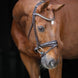 LJ Leathers Pro Selected SERRENTO Trens; Rondgenaaid Trenshoofdstellen - Maddelin Equestrian LJ Leathers