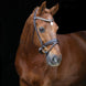 LJ Leathers Pro Selected SERRENTO Trens; Rondgenaaid Trenshoofdstellen - Maddelin Equestrian LJ Leathers