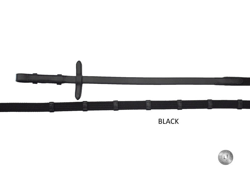 LJ Leathers Pro Selected Teugels Linnen - Blinde sluiting Teugels - Maddelin Equestrian LJ Leathers