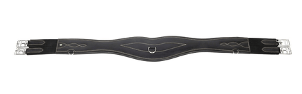 LJ Leathers Singel Leder Anatomisch gevormd Singels - Maddelin Equestrian LJ Leathers
