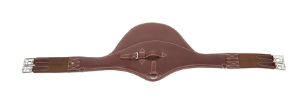 LJ Leathers Singel Leder met buikflap Singels - Maddelin Equestrian LJ Leathers