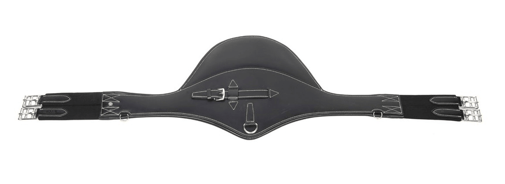 LJ Leathers Singel Leder met buikflap Singels - Maddelin Equestrian LJ Leathers