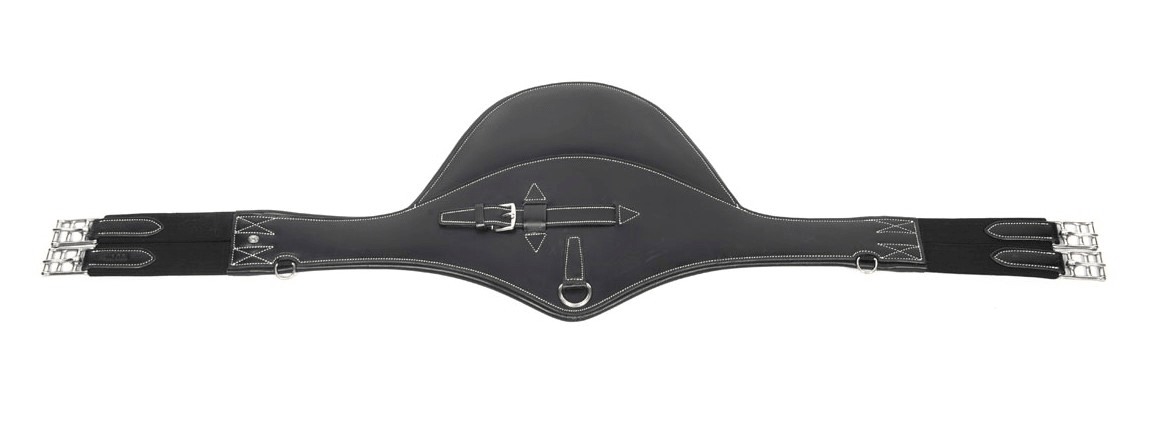 LJ Leathers Singel Leder met buikflap Singels - Maddelin Equestrian LJ Leathers