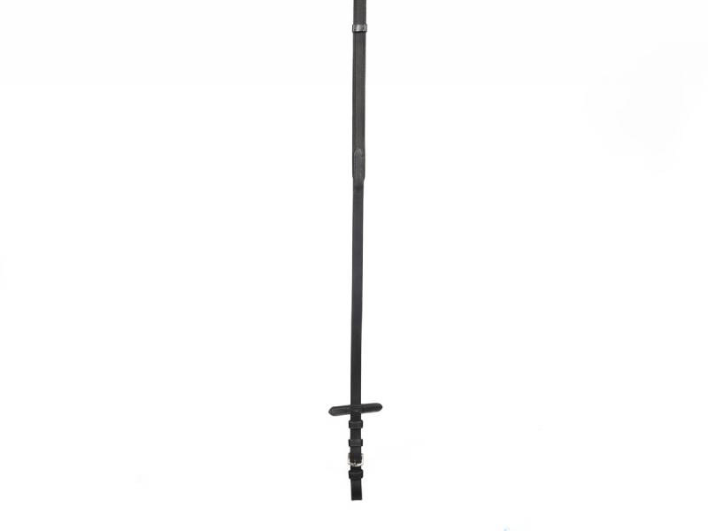 LJ Leathers Teugels anti - slip met leder en stops Teugels - Maddelin Equestrian LJ Leathers