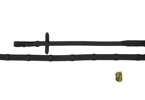 LJ Leathers Teugels NEW PRO - messing gespen - 16mm Teugels - Maddelin Equestrian LJ Leathers