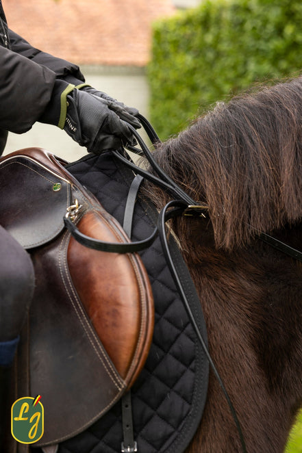 LJ Leathers Veiligheidsteugels voor kinderen Teugels - Maddelin Equestrian LJ Leathers