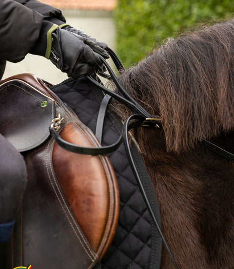 LJ Leathers Veiligheidsteugels voor kinderen Teugels - Maddelin Equestrian LJ Leathers