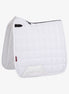 LeMieux Carbon Mesh Zadeldek Dressuur Square Wit Large