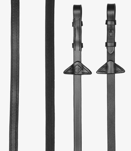LeMieux Half leder half Rubber Teugels