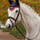Loire Oornetje Navy/Cranberry Oornetjes - Maddelin Equestrian LeMieux