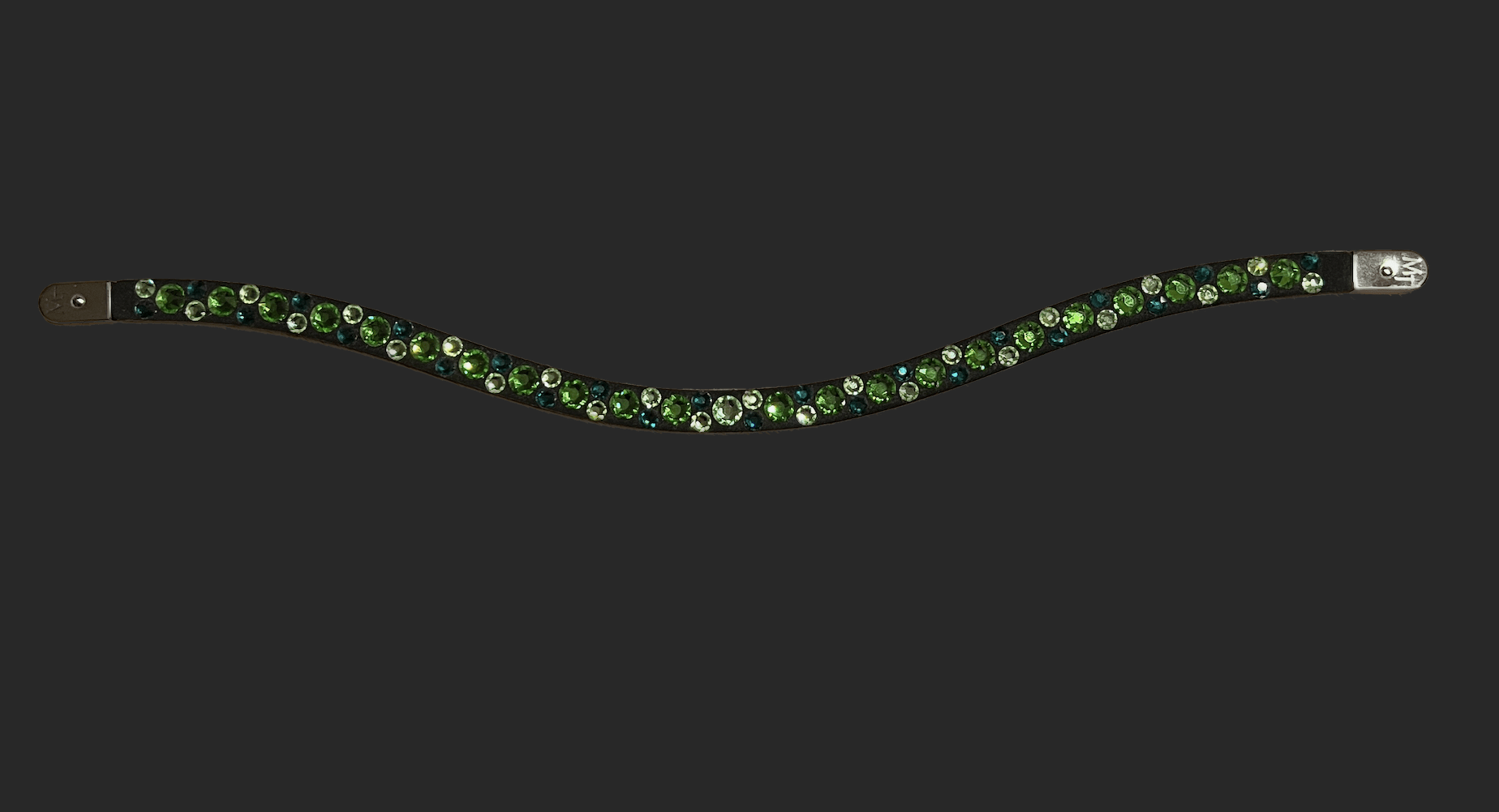 Magic Tack Bling For Browband Magic Tack Long Curved; Mixed Frontriemen - Maddelin Equestrian Magic Tack