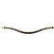 Magic Tack Bling for browband Magic Tack long curved; one row Frontriemen - Maddelin Equestrian Magic Tack