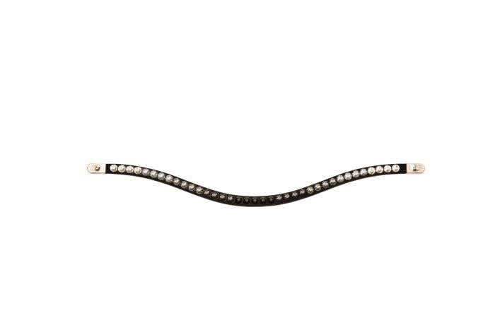 Magic Tack Bling for browband Magic Tack long curved; one row Frontriemen - Maddelin Equestrian Magic Tack