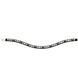 Magic Tack Bling for browband Magic Tack long curved; one row Frontriemen - Maddelin Equestrian Magic Tack