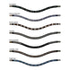 Magic Tack Bling for browband Magic Tack long curved; one row Frontriemen - Maddelin Equestrian Magic Tack