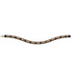 Magic Tack Bling for browband Magic Tack long curved; one row Frontriemen - Maddelin Equestrian Magic Tack