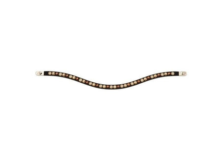Magic Tack Bling for browband Magic Tack long curved; one row Frontriemen - Maddelin Equestrian Magic Tack