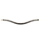 Magic Tack Bling for browband Magic Tack long curved; one row Frontriemen - Maddelin Equestrian Magic Tack