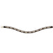 Magic Tack Bling for browband Magic Tack long curved; one row Frontriemen - Maddelin Equestrian Magic Tack