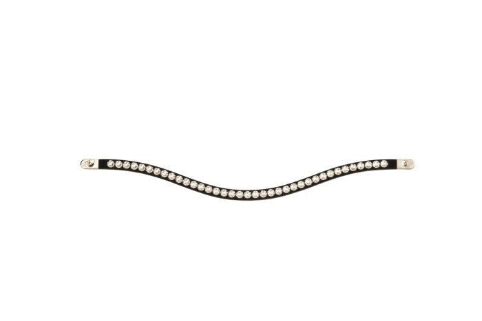 Magic Tack Bling for browband Magic Tack long curved; one row Frontriemen - Maddelin Equestrian Magic Tack