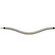 Magic Tack Bling for browband Magic Tack long curved; one row Frontriemen - Maddelin Equestrian Magic Tack