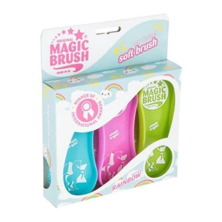 MagicBrush Borstelset 3 - delig Borstels & toebehoren - Maddelin Equestrian Magicbrush