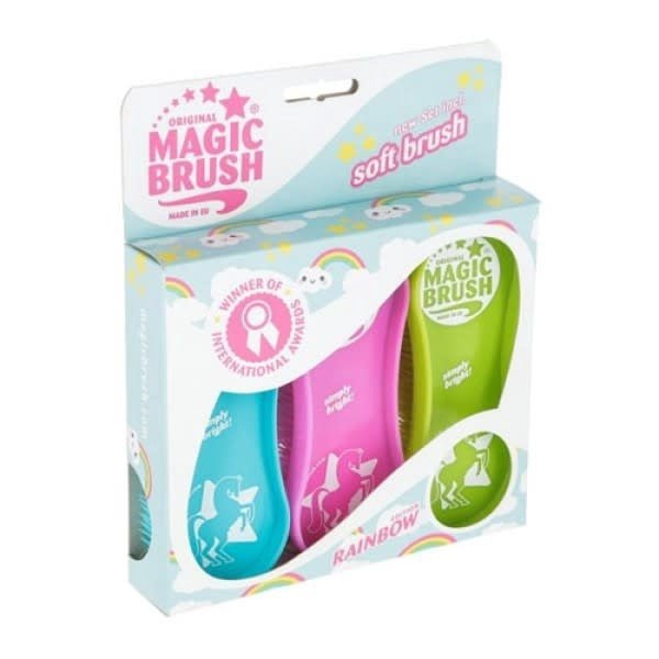 MagicBrush Borstelset 3 - delig Borstels & toebehoren - Maddelin Equestrian Magicbrush