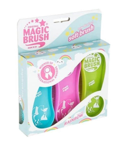 MagicBrush Borstelset 3 - delig Borstels & toebehoren - Maddelin Equestrian Magicbrush