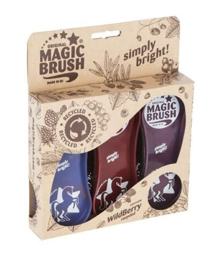 MagicBrush Borstelset 3 - delig Borstels & toebehoren - Maddelin Equestrian Magicbrush