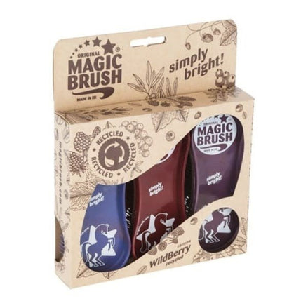 MagicBrush Borstelset 3 - delig Borstels & toebehoren - Maddelin Equestrian Magicbrush