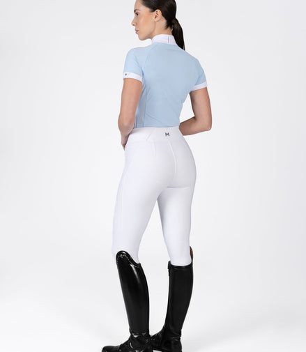 Maximilian Aira Short Sleeve Show Shirt Dames Wedstrijdshirts - Maddelin Equestrian Maximilian