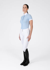 Maximilian Aira Short Sleeve Show Shirt Dames Wedstrijdshirts - Maddelin Equestrian Maximilian