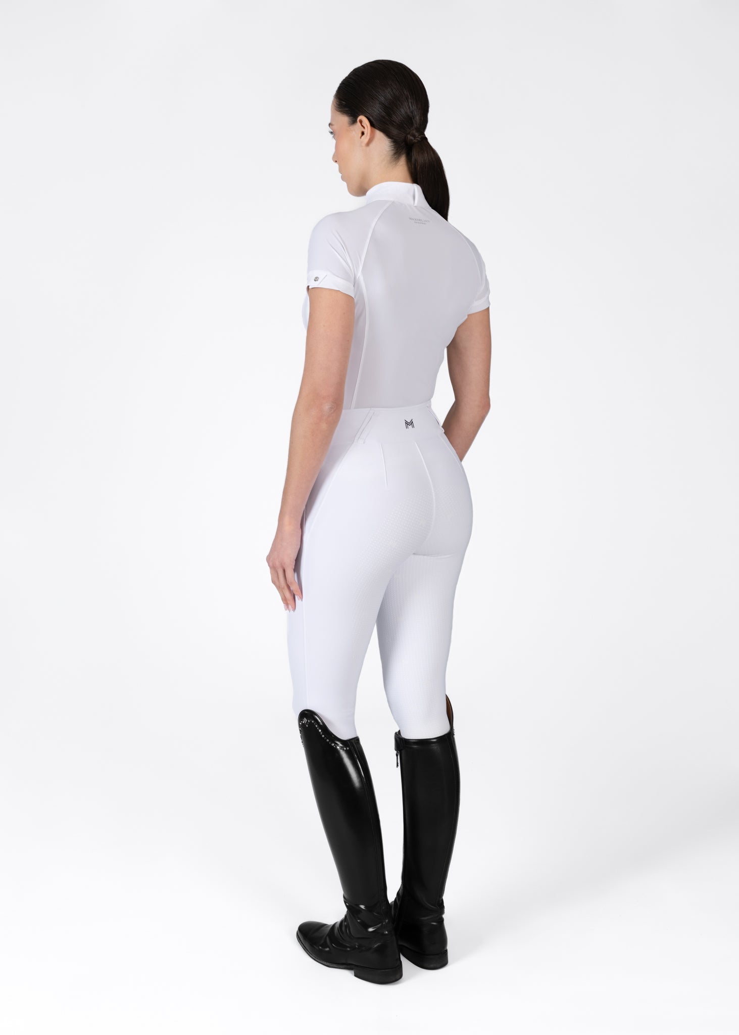Maximilian Aira Short Sleeve Show Shirt Dames Wedstrijdshirts - Maddelin Equestrian Maximilian
