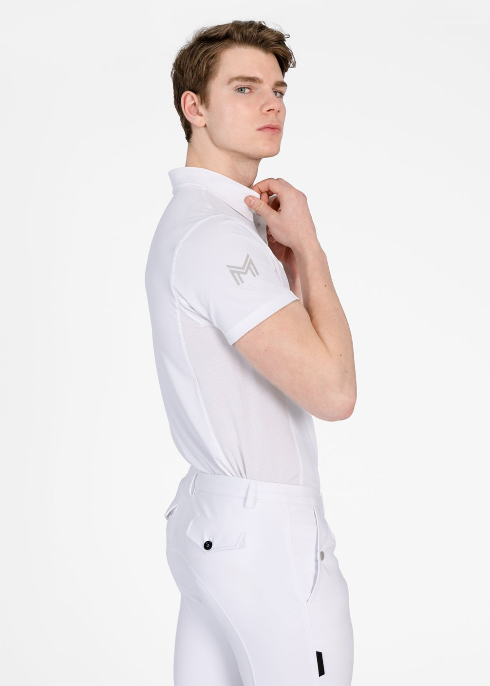Maximilian Focus Korte Mouw Wedstrijdshirt Heren Wedstrijdshirts - Maddelin Equestrian Maximilian