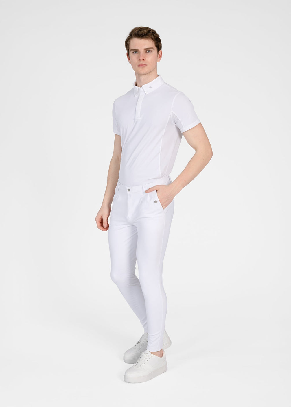 Maximilian Focus Korte Mouw Wedstrijdshirt Heren Wedstrijdshirts - Maddelin Equestrian Maximilian