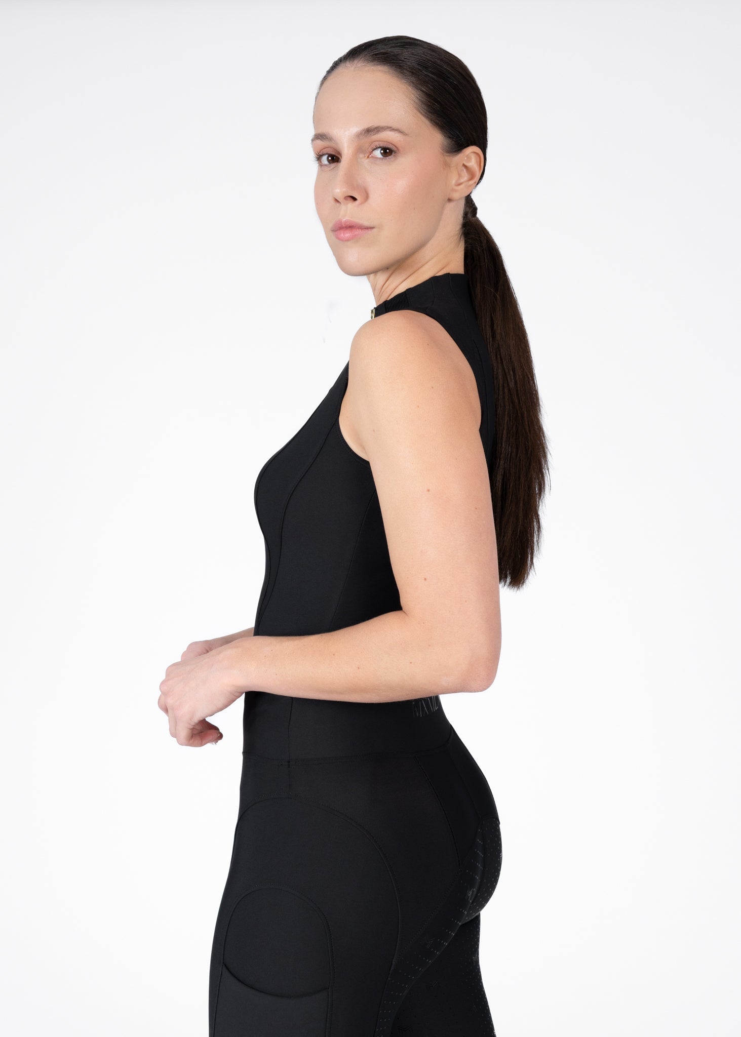 Maximilian Frame Sleeveless Base Layer Dames Dames Shirts - Maddelin Equestrian Maximilian