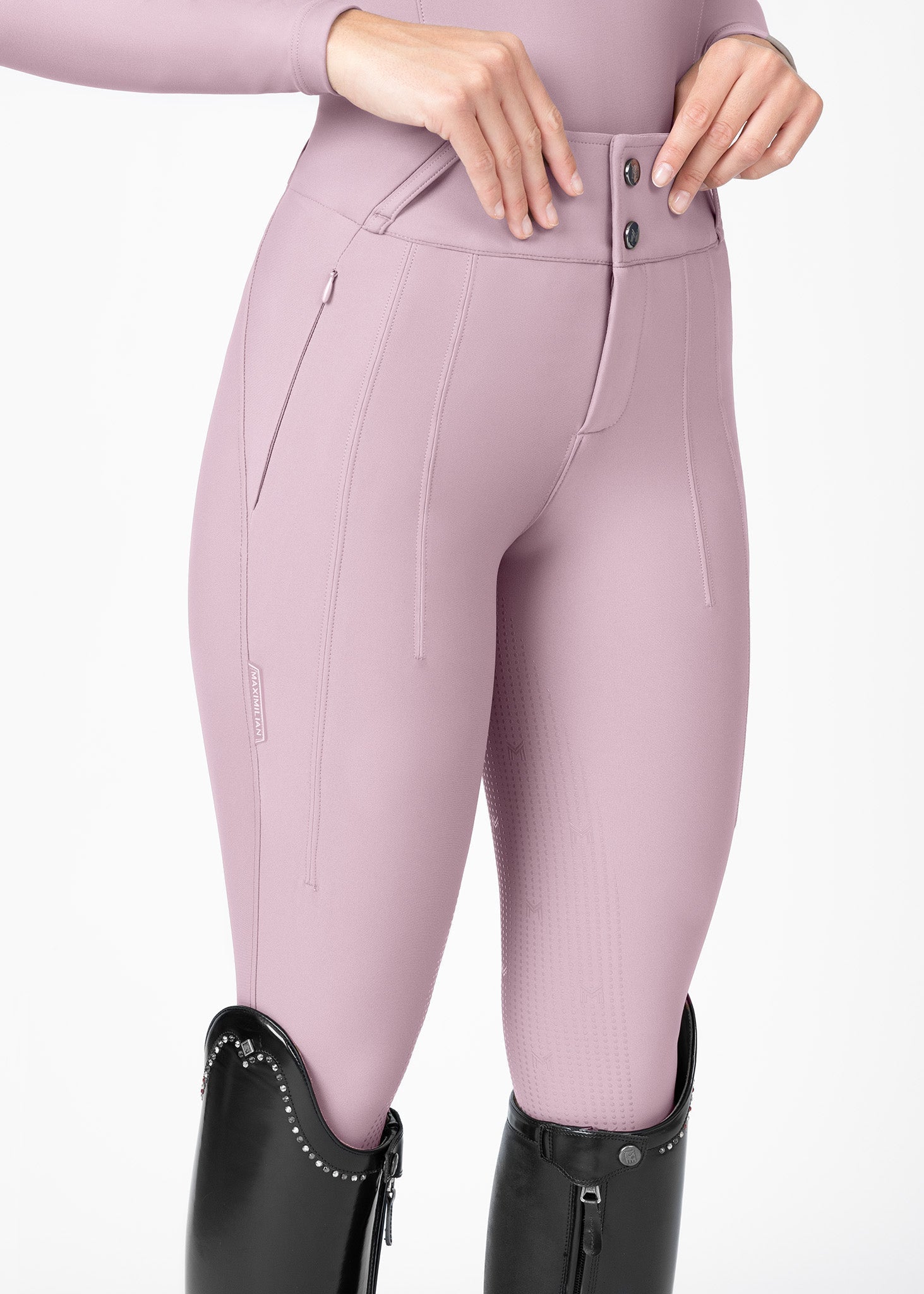 Maximilian Vision Rijbroek Full Grip Dames Dames Rijbroeken - Maddelin Equestrian Maximilian