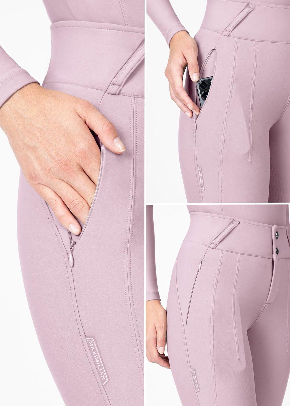 Maximilian Vision Rijbroek Full Grip Dames Dames Rijbroeken - Maddelin Equestrian Maximilian
