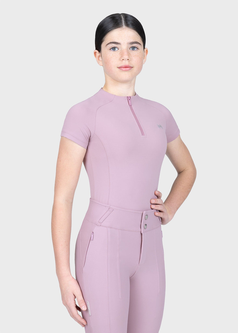 Maximilian YR Nora Short Sleeve Base Layer Kids Kids Truien & Shirts - Maddelin Equestrian Maximilian