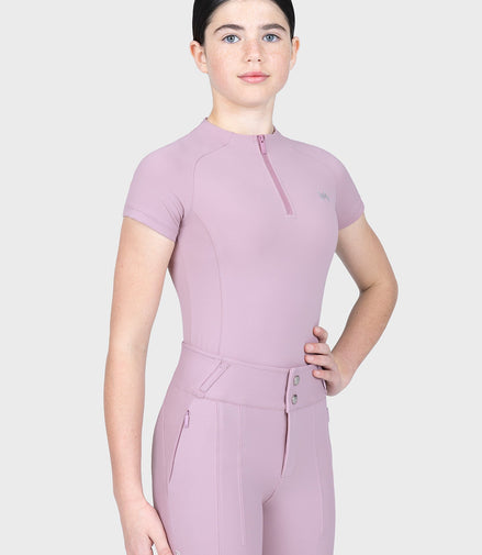 Maximilian YR Nora Short Sleeve Base Layer Kids Kids Truien & Shirts - Maddelin Equestrian Maximilian