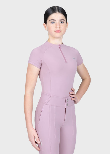 Maximilian YR Nora Short Sleeve Base Layer Kids Kids Truien & Shirts - Maddelin Equestrian Maximilian