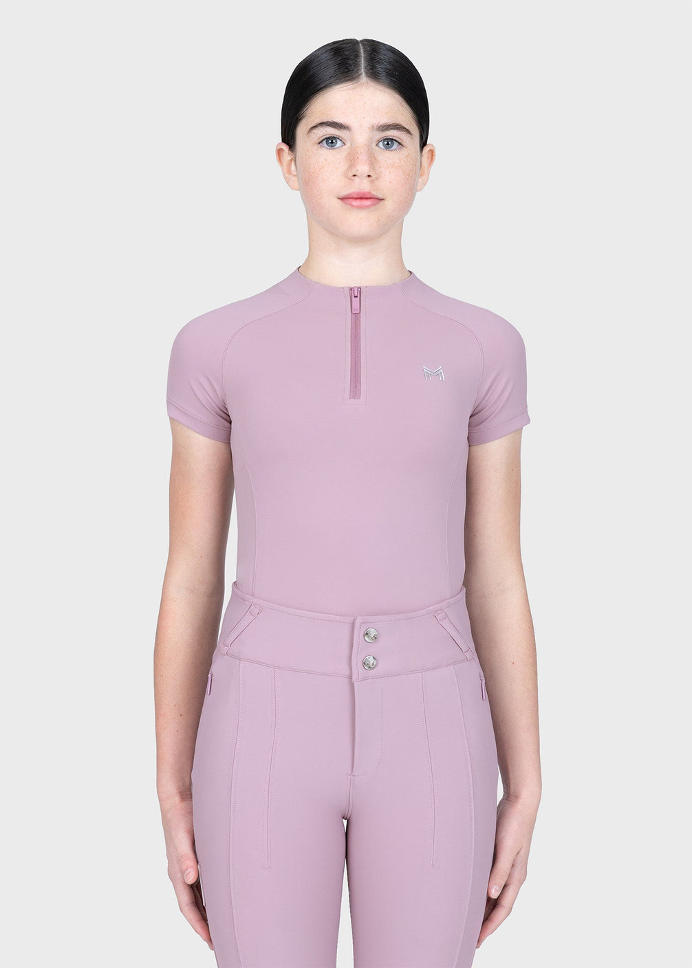 Maximilian YR Nora Short Sleeve Base Layer Kids Kids Truien & Shirts - Maddelin Equestrian Maximilian