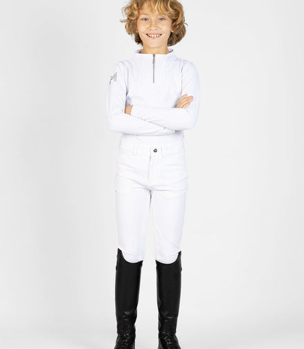 Maximilian YR Performance Rijbroek Full Grip Jongens Kids Rijbroeken - Maddelin Equestrian Maximilian