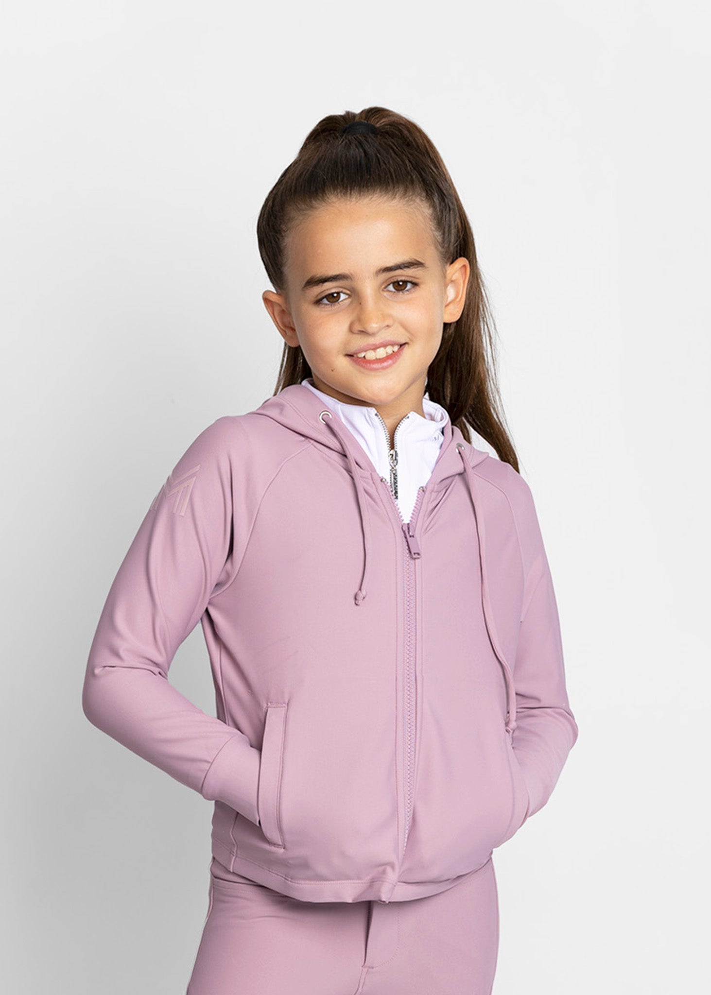 Maximilian YR Reflection Zip Hoodie Kids Truien & Shirts - Maddelin Equestrian Maximilian