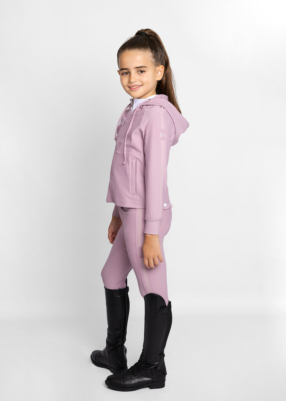Maximilian YR Reflection Zip Hoodie Kids Truien & Shirts - Maddelin Equestrian Maximilian