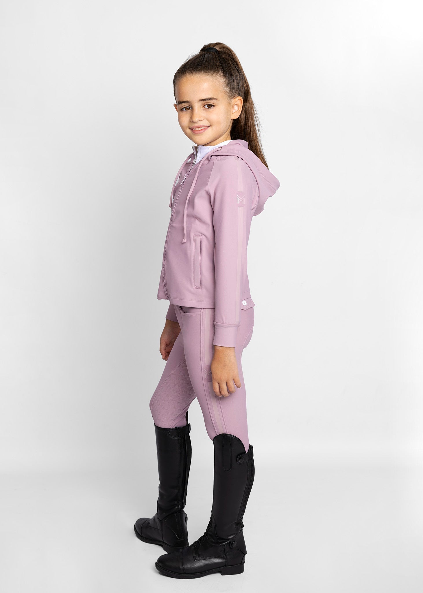 Maximilian YR Reflection Zip Hoodie Kids Truien & Shirts - Maddelin Equestrian Maximilian
