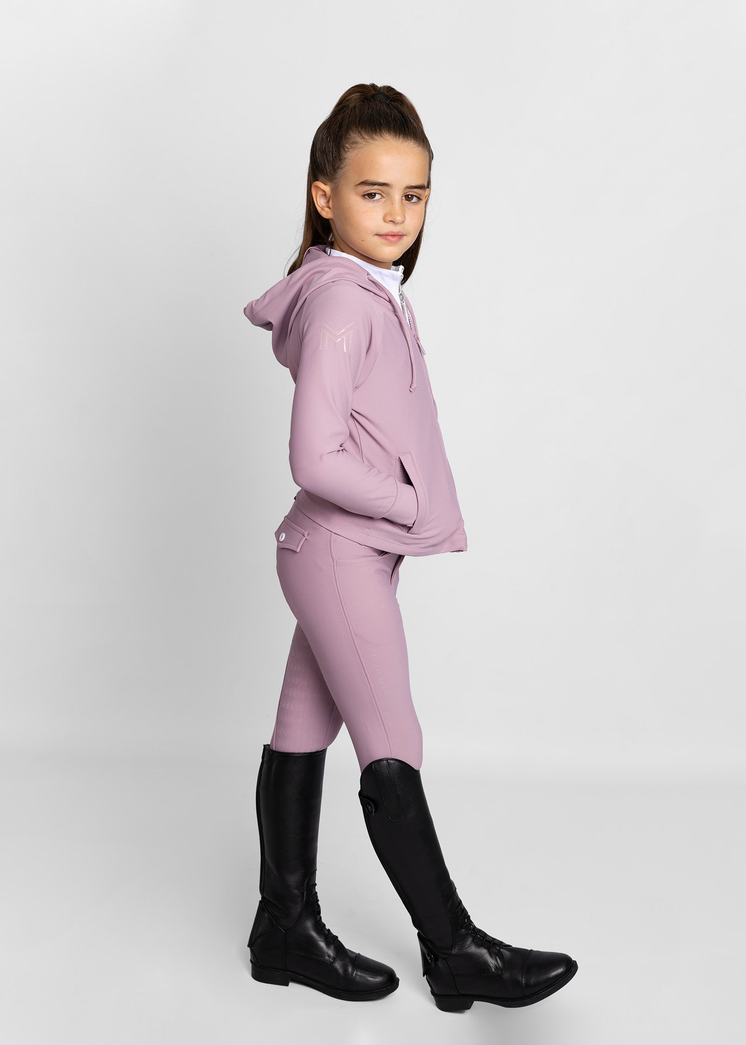 Maximilian YR Reflection Zip Hoodie Kids Truien & Shirts - Maddelin Equestrian Maximilian