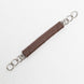 Metalab Curb ketting met lederen omslag. Toebehoren bitten - Maddelin Equestrian Metalab