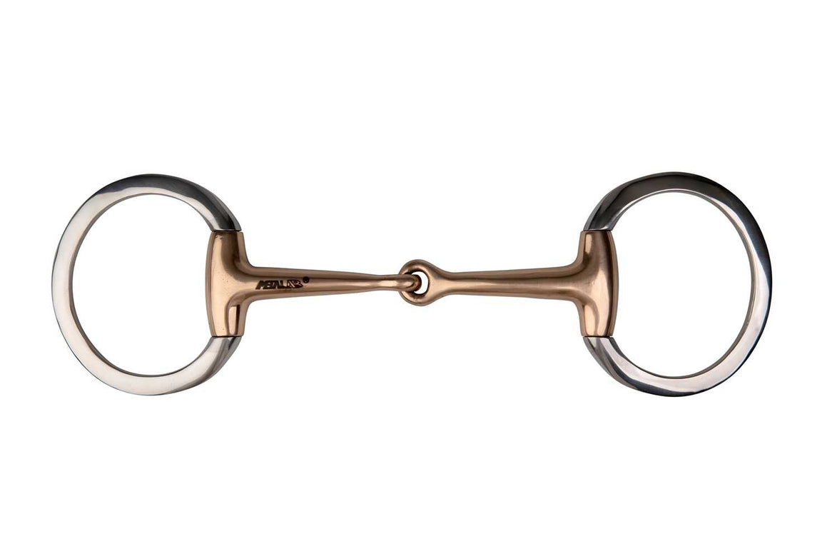 Metalab Cyprium Bustrens Platte Ringen Bus, D, Eggbutt,... - Maddelin Equestrian Metalab
