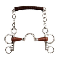 Metalab Pelham met tongpoort; korte hefboom Pelham - Maddelin Equestrian Metalab
